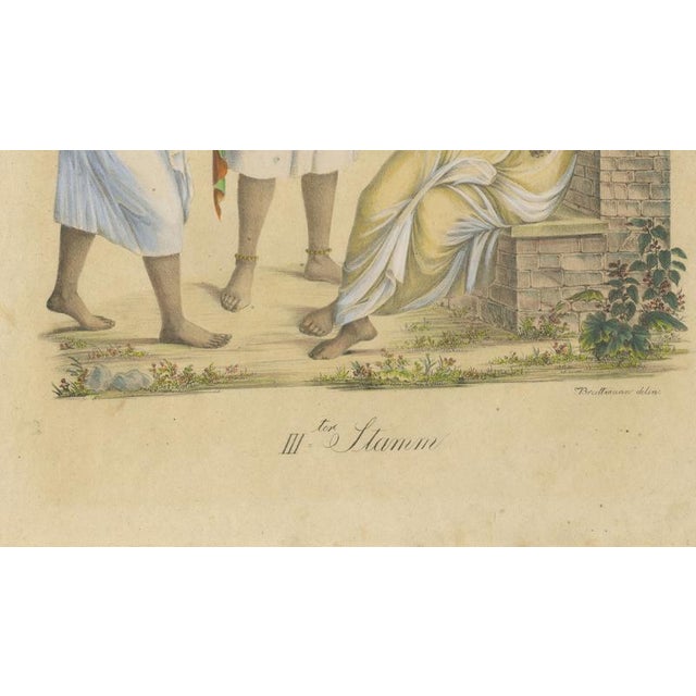 Gold Brodtmann, Indian Merchants & Noblemen, 1816, Lithograph For Sale - Image 8 of 10