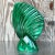 A stunning vintage MCM vase. A chic glazed ceramic gladiola vase in a deep green color. Just imagine the creative displays...