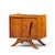 Vladimir Kagan Style Mid Century Sculptural Walnut Nightstands - Pair For Sale - Image 9 of 11