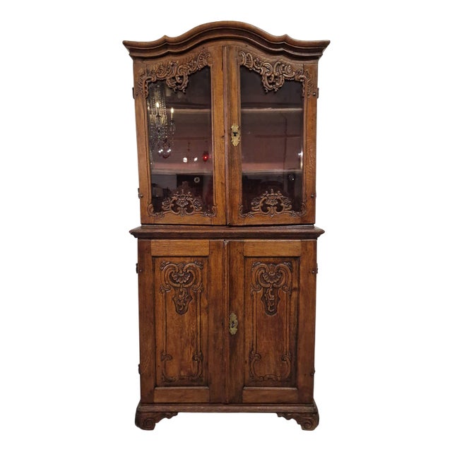 Antique Display Case in Oak, 1700s For Sale
