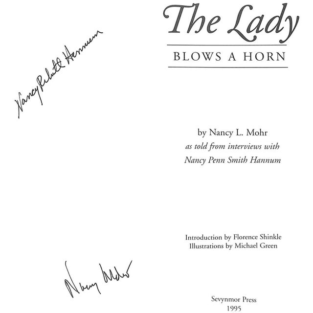 MOHR, Nancy L. [116] pp. Sevynmor Press 1995 10 1/4" x 9 1/4" This is the story of a lady master of foxhounds, Nancy Penn...