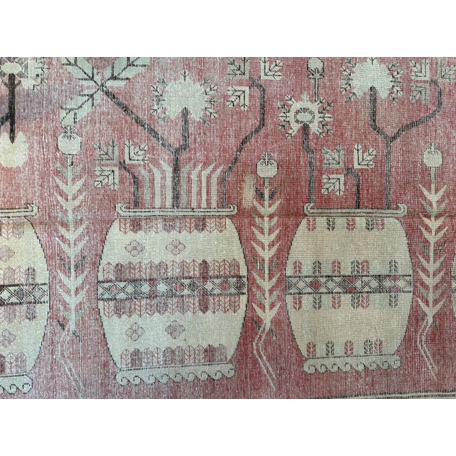 19th Century Tribal Khotan Samarkand Rug For Sale - Image 4 of 5