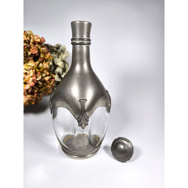 1950s Vintage French Decanter Etains Du Manoir, 1950s For Sale - Image 5 of 6
