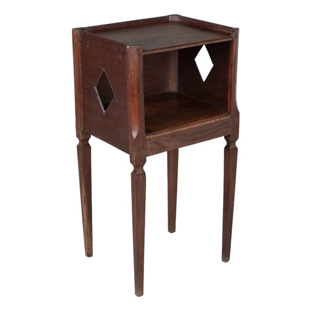 French Country Mahogany Side Table For Sale