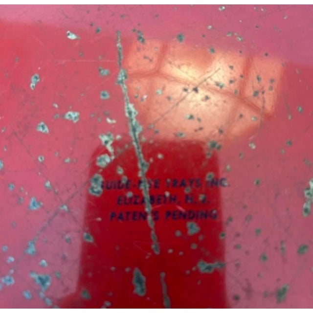 Metal Vintage Guide-Rite Whiskey Bar Tray For Sale - Image 7 of 7