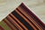 Green 1960s Rustic Style Stripe Design Handmade Oushak Kilim Rug For Sale - Image 8 of 10