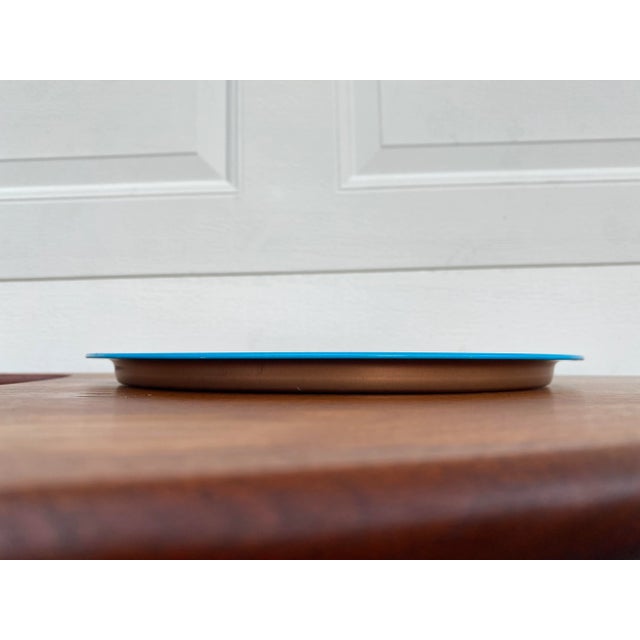 Mid 20th Century Vintage Metal Classic Diner Serving Tray For Sale - Image 5 of 6