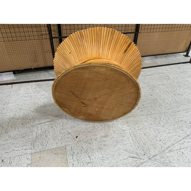 1970s 1970s Vintage Bamboos Coffee Table For Sale - Image 5 of 6