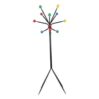 Mid-Century Modern Atomic Coat Stand, 1950s For Sale