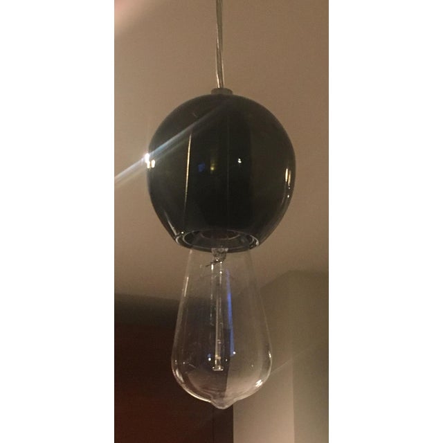 2020s Organic Modern Exposed Socket Monopoint Pendant Trio Lights by Tracy Glover - Set of 3 For Sale - Image 5 of 12