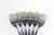 Silver Mid Century ModernVenetia Dinner Fork Stainless Steel Oneida Community Matching - Set of 6 For Sale - Image 8 of 11