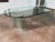 Mid Century Post Modern Italian Waterfall Glass Coffee Table For Sale - Image 4 of 12