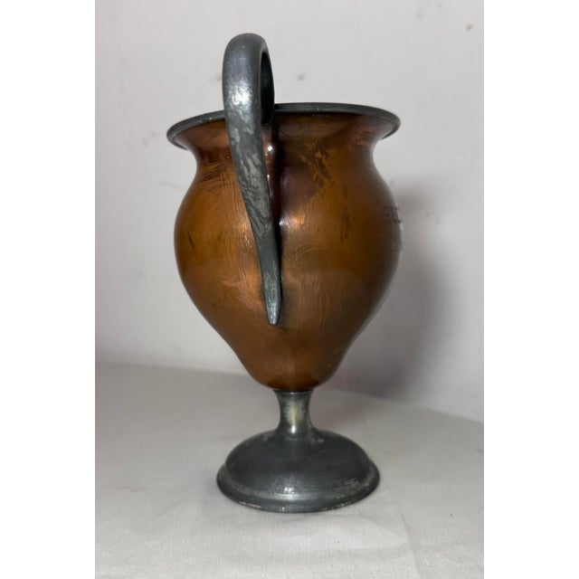 Antique 19th Century Hand Engraved Bronze Pewter Shot Put Award Trophy Urn Prize For Sale In New York - Image 6 of 10