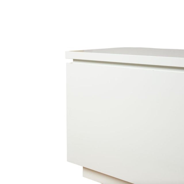 Cube Sideboard in White Wood from Interlübke For Sale - Image 6 of 17