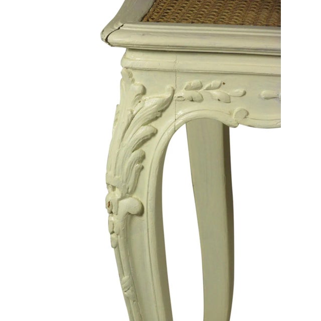 19th Century French Painted Bench For Sale In Boston - Image 6 of 9