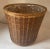 Vintage Wicker Planter Basket For Sale - Image 4 of 7