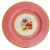 Ceramic 1930 European Black Knight Pink Floral Dinner Plates - Set of 12 For Sale - Image 7 of 11