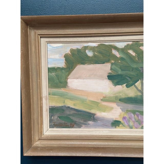 Tor Hörlin, Path, 1944, Oil on Panel, Framed For Sale - Image 12 of 18