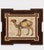 1970s Artist-Signed Mid-Century Animal Paintings in Heavy Hand-Painted Tole Frames, Set of Four For Sale - Image 5 of 12