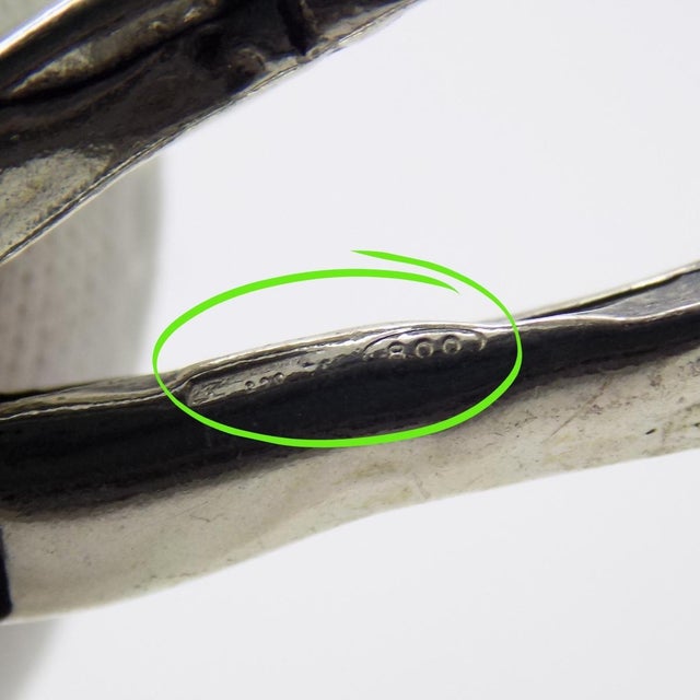 Metal Vintage Italian Silver Golf Player Figurine, 1980s For Sale - Image 7 of 11