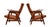 Teak and Faux Leather Lounge Chairs, Holland, 1960s, Set of 2 For Sale - Image 4 of 11