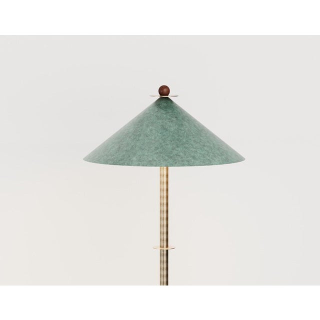 Louisa IV Floor Lamp in Bronze and Brass by Marine Breynaert For Sale - Image 4 of 6