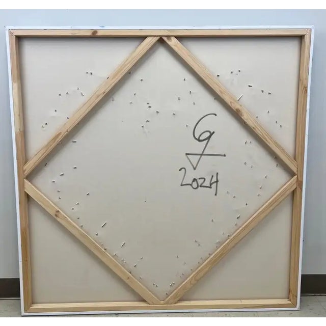 Charles Gitnick Heart of Guns Blue Conceptual Mixed Media 2024 For Sale - Image 17 of 17