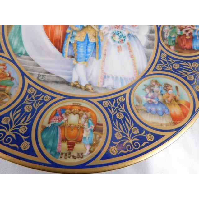 1940s 1940s Porcelaine Franklin Plate For Sale - Image 5 of 7