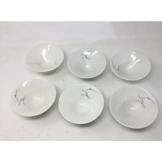 1950s 1950s Mid-Century Modern Ben Seibel for Iroquois "Impromptu" Footed Bowls - Set of 6 For Sale - Image 5 of 5