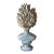 Vintage Italian Carved Wooden Sculpture of an Urn With Flame. For Sale