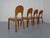Vintage Morten Dining Chairs in Teak by Niels Koefoed for Hornslet Møbelfabrik, 1970s, Set of 4 For Sale - Image 6 of 16