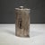 Early 20th Century Art Deco Monogrammed Nickel Silver Flask For Sale - Image 4 of 8