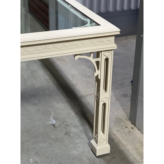 Palm Beach Chinese Chippendale/Pagoda Dining Set For Sale - Image 15 of 18