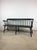Antique Black Painted Deacons Bench For Sale - Image 14 of 18