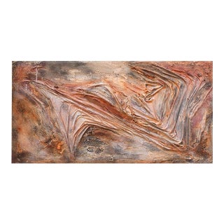 Duke Windsor, Textural Abstract Painting, "Shroud of Passion's Fury" For Sale