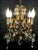 Mid 20th Century Italian Tole and Crystal Foliate Chandelier, Basket-Form For Sale - Image 4 of 9