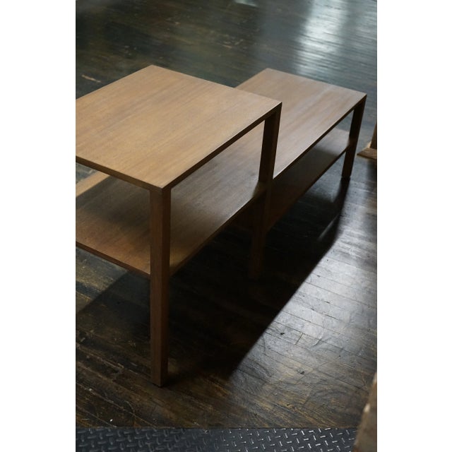 1950s Wood Bench With Loose Cushion Attributed to Harvey Probber For Sale - Image 5 of 16