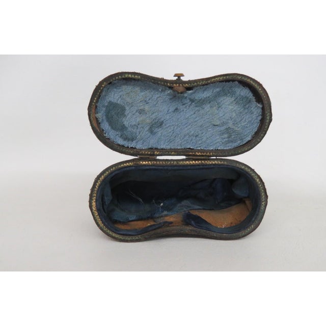 Brass Riviere Paris Opera Glasses Ornate Theater Binoculars With Leather Case 5109b For Sale - Image 8 of 16