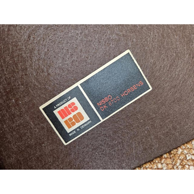 Danish Club Chair in Furniture Wool from Nisbo Horsens, 1980s For Sale - Image 17 of 18