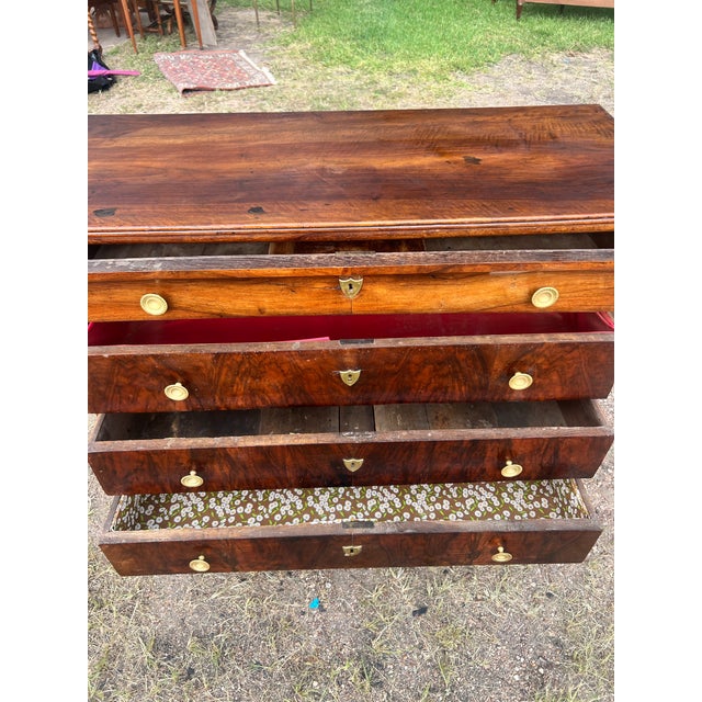 French 19th Century Louis Philippe Walnut Chest of Drawers For Sale - Image 12 of 12