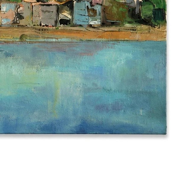 Jusa, Landscape, Ribeira Do Porto, 1997, Acrylic on Canvas For Sale - Image 5 of 6
