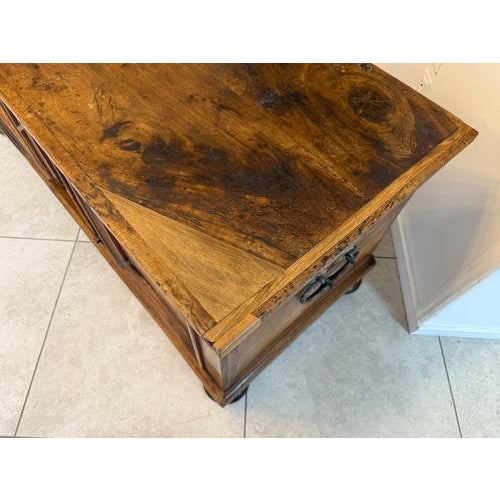 Baroque Chest in Iron and Hardwood For Sale - Image 13 of 18