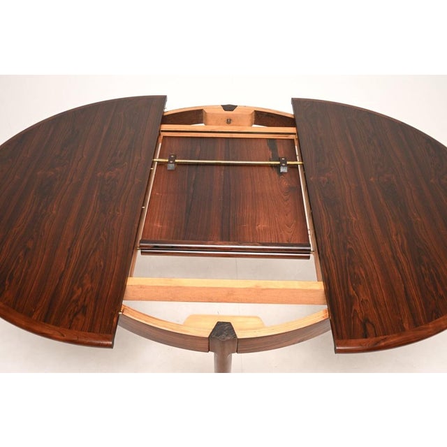 Vintage Danish Extending Dining Table by Niels Moller from J.L. Møllers, 1960s For Sale - Image 9 of 15