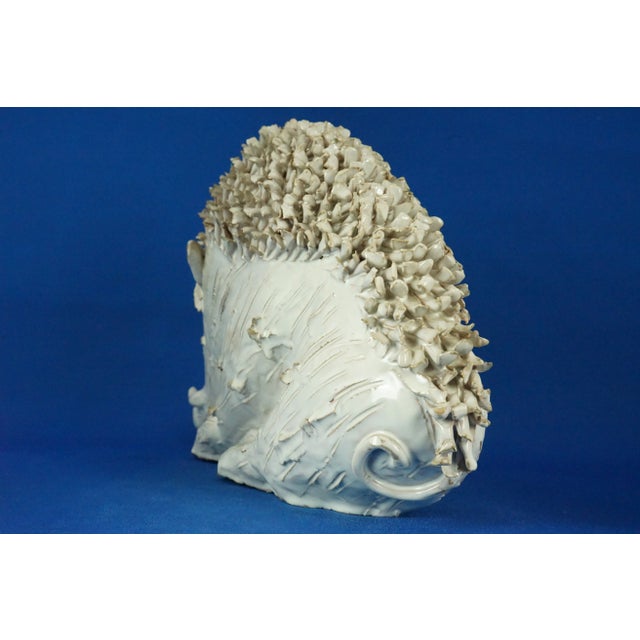 Ceramic 20th Century Majolicated Ceramic Wild Boar Cub by Emilia Palomba, Italy For Sale - Image 7 of 18