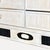 White Six-Drawer Chest of Drawers in Off-White Lacquered Rattan, France, 1980s For Sale - Image 8 of 10