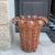 Vintage Art Nouveau Umbrella Stand in Sheet Metal, 1960s For Sale - Image 12 of 12