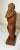 1930s Antique 1800's Folk Art Hand Carved Wood Figural Man Sculpture Statue Figure For Sale - Image 5 of 9