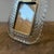 1990s Barovier Style Art Deco Clear Murano Glass and Brass Picture Frame For Sale - Image 12 of 12