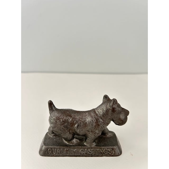 1960s Vintage Hamilton Foundry Cast Iron Advertising Paperweights For Sale - Image 5 of 13