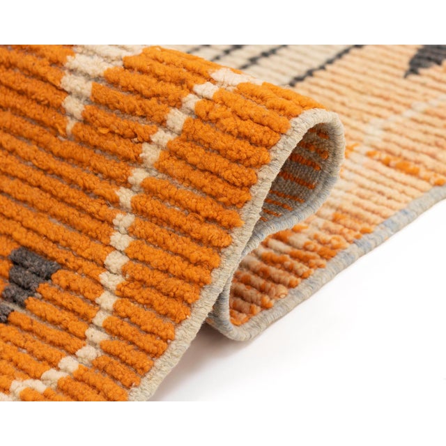 Early 21st Century Hand-Knotted Wool Premium Rug by Azele Studio For Sale - Image 5 of 10
